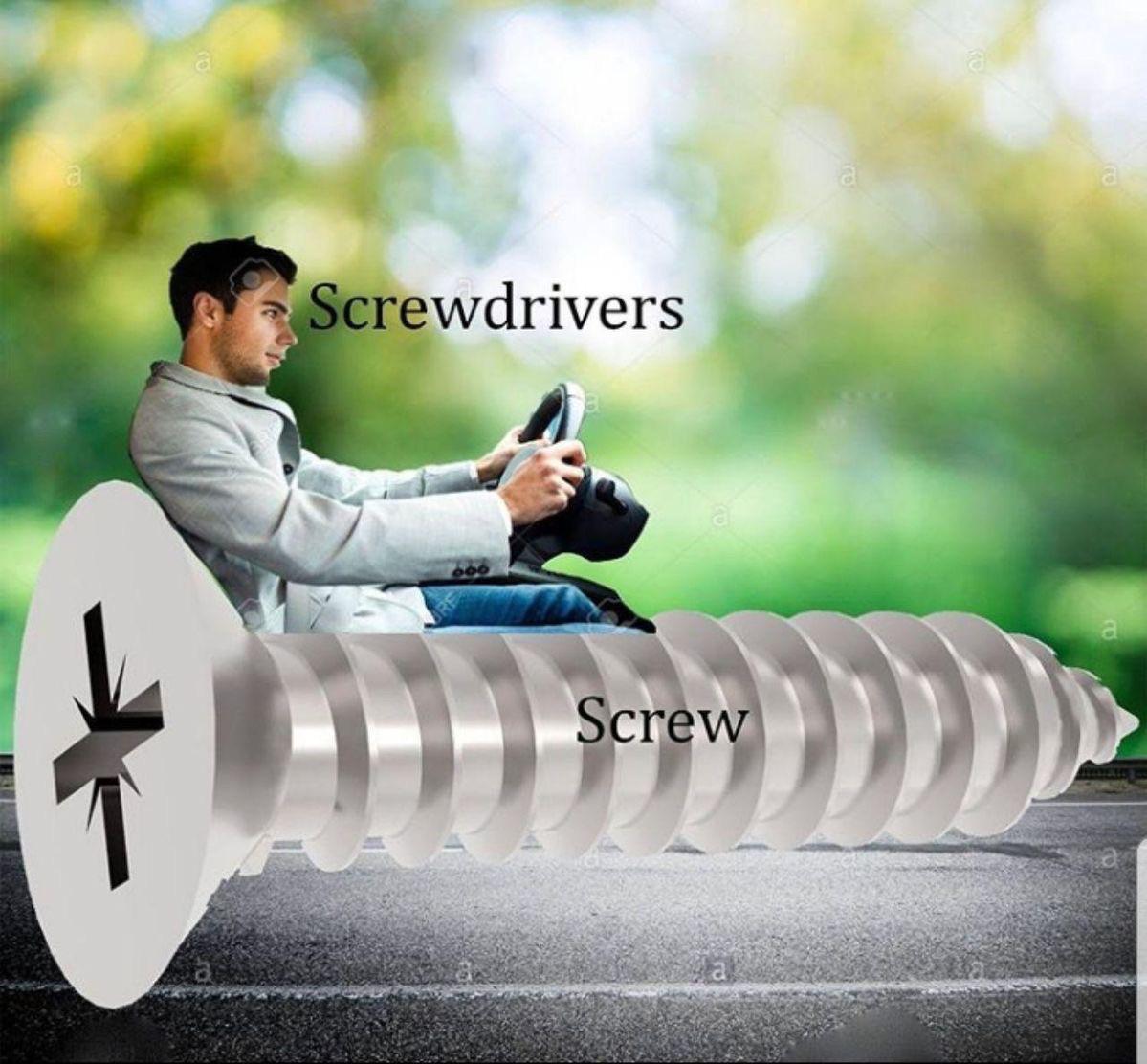 Finally, A Self-Driving Screw