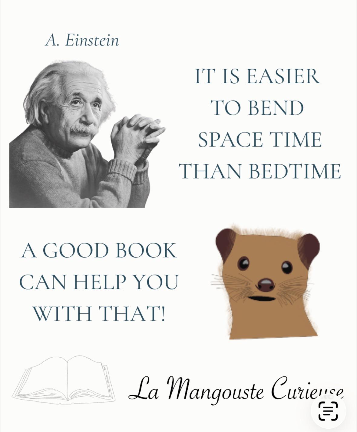 Easier To Bend Spacetime Than Bedtime