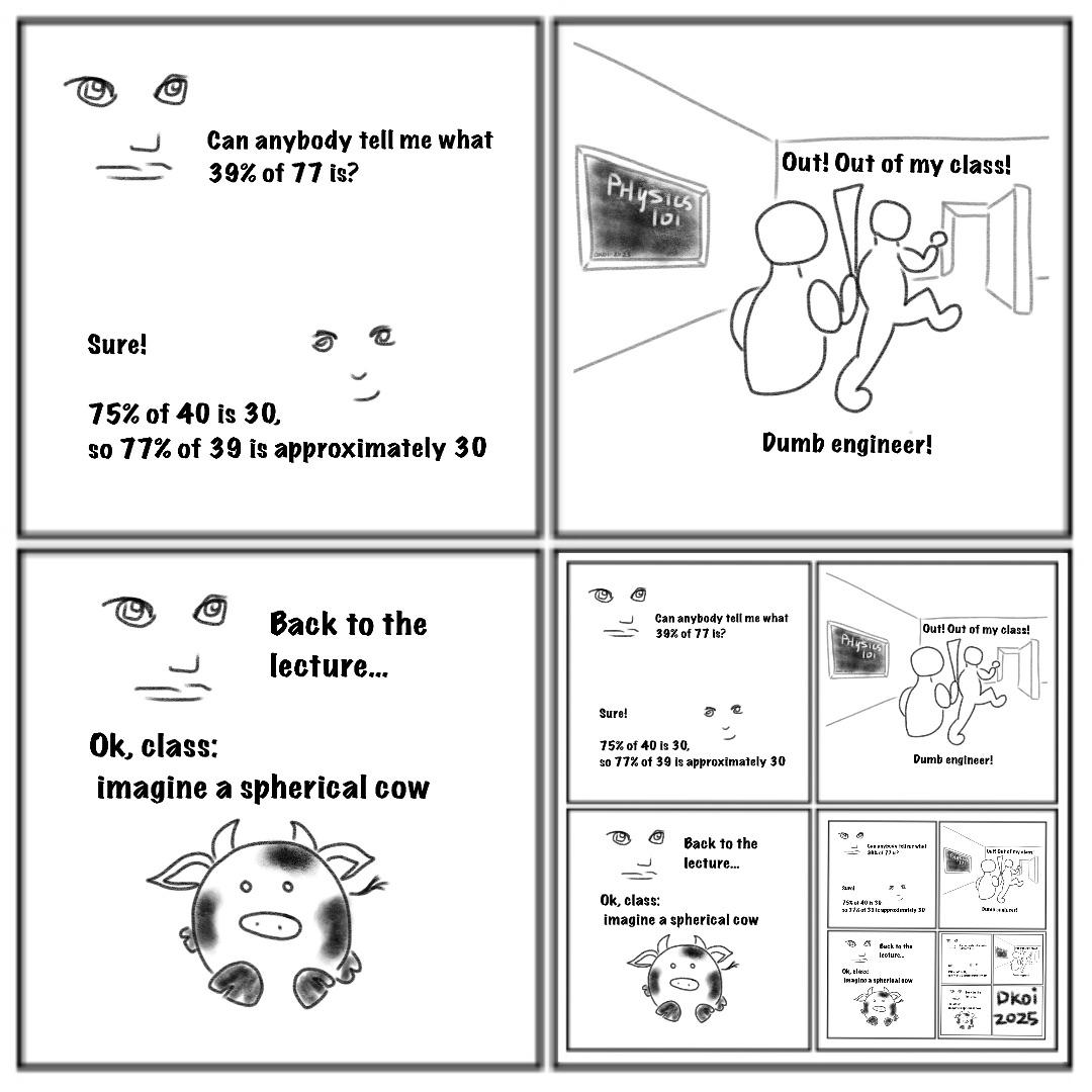 The Spherical Cow Solution
