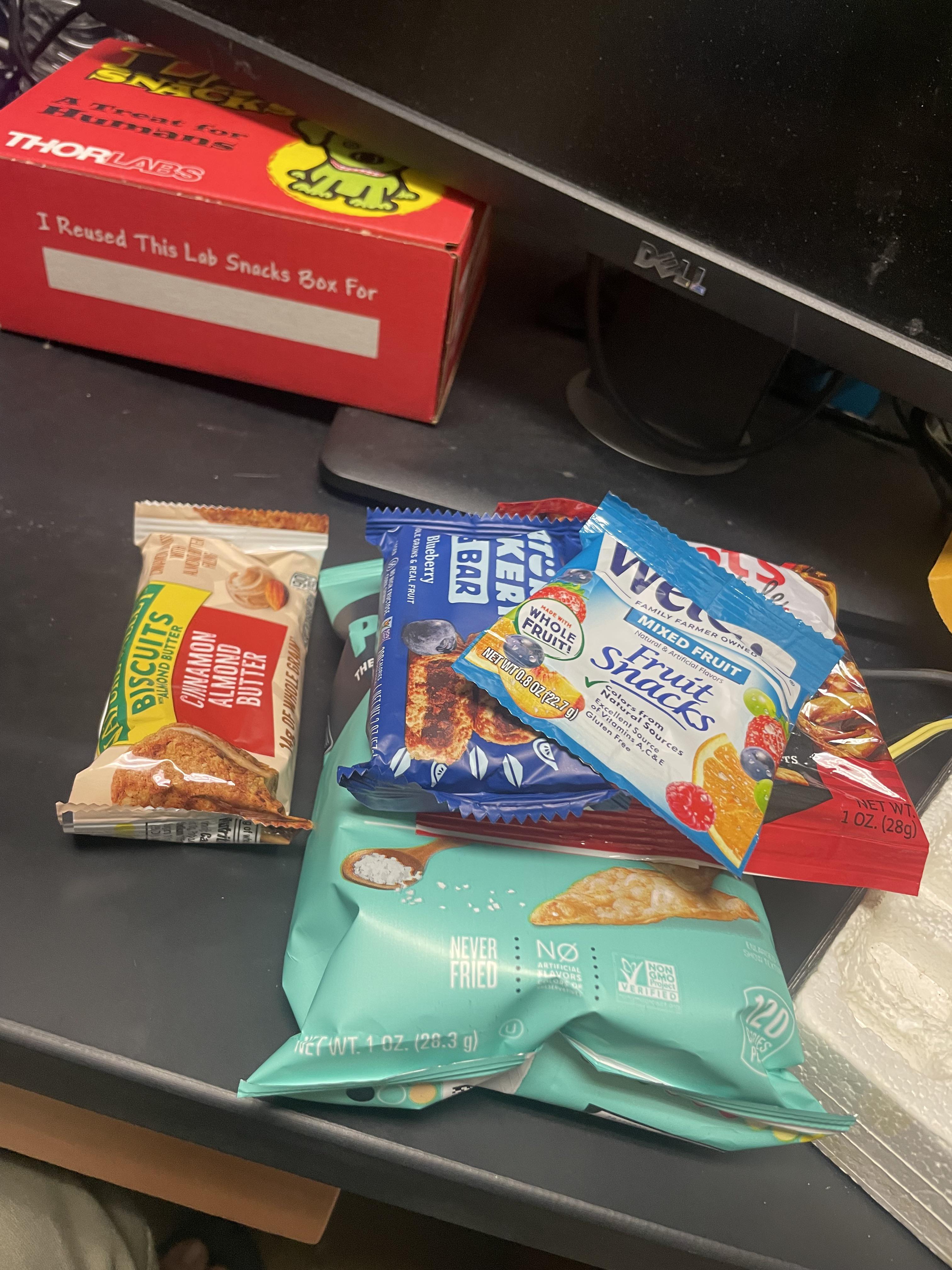 I Love Thorlabs For This. They Gave Me Snacks