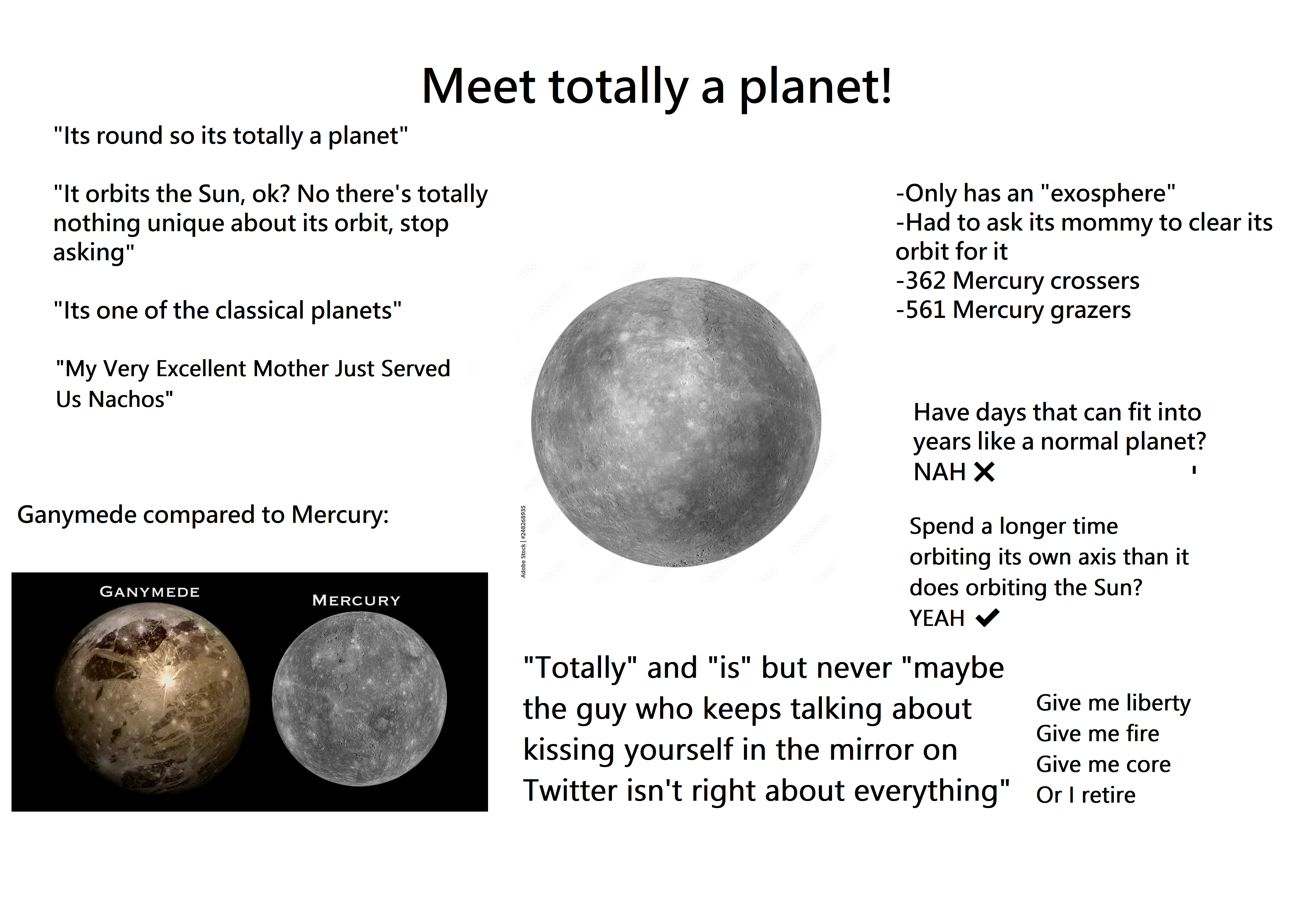 In Response To Mercury's Planetary Identity Crisis