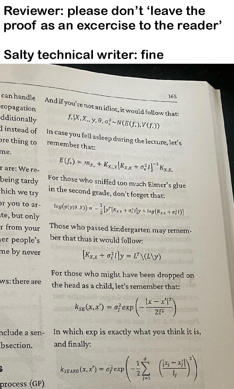 Just Leave It As An Exercise