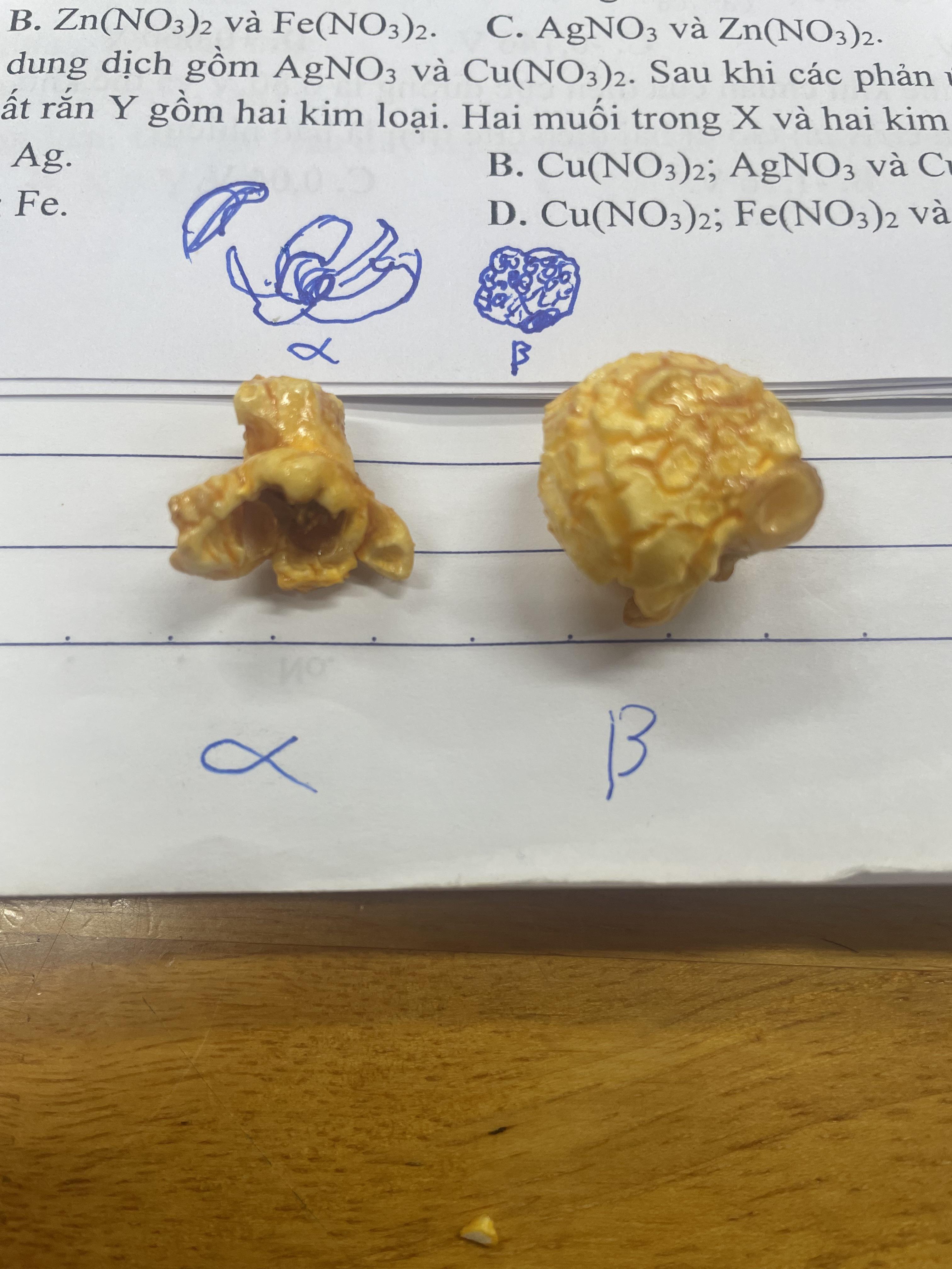 Two Allotropes Of Popcorn