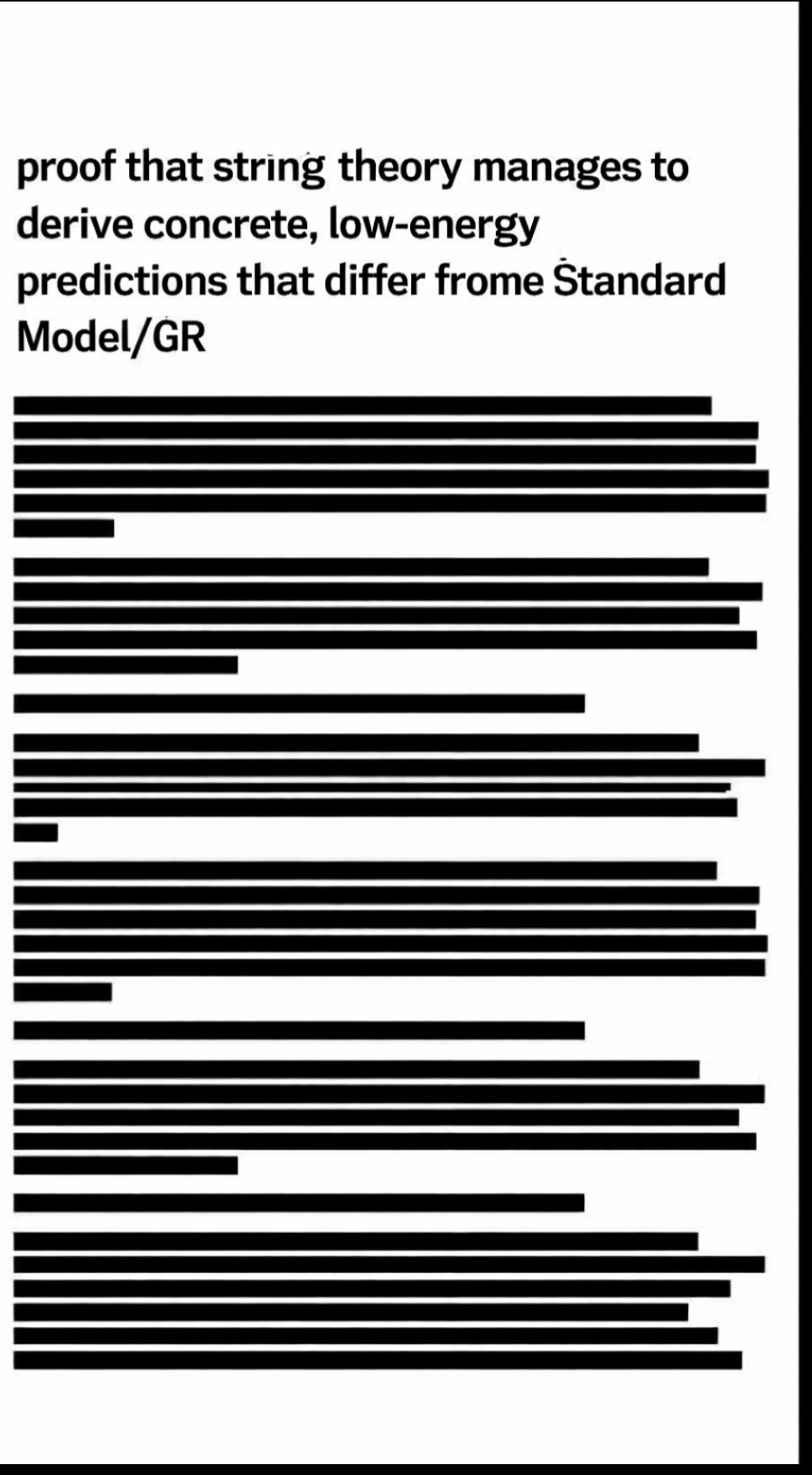 I Managed To Solve String Theory!