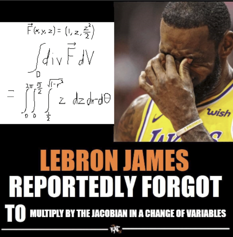 Calc 3 Final Got Me Good