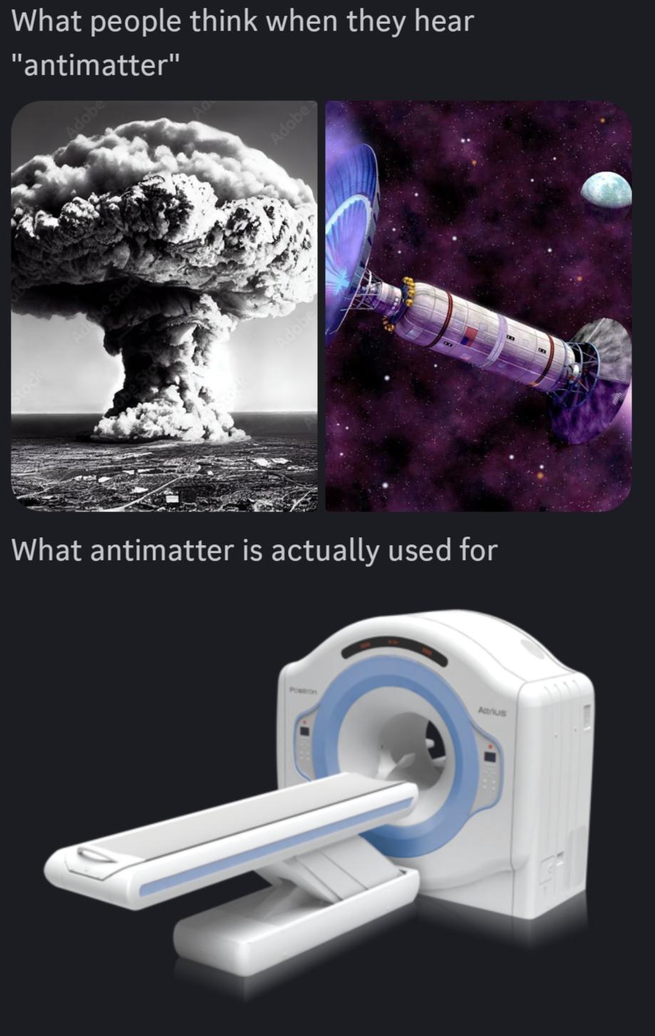 Antimatter: Hollywood Vs Healthcare