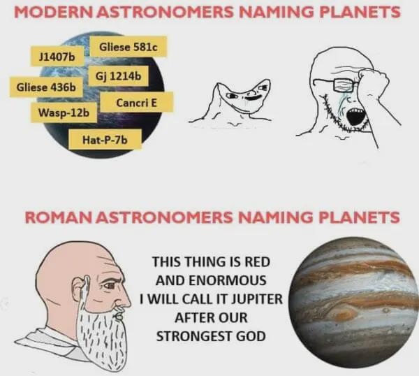 Ancient Vs. Modern Planet Naming Crisis