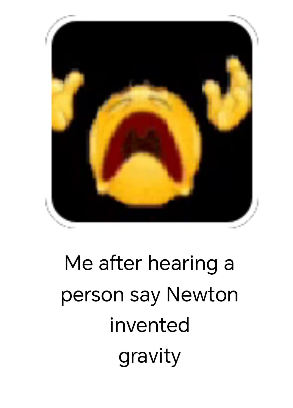 Blaming Newton When Things Fall Down