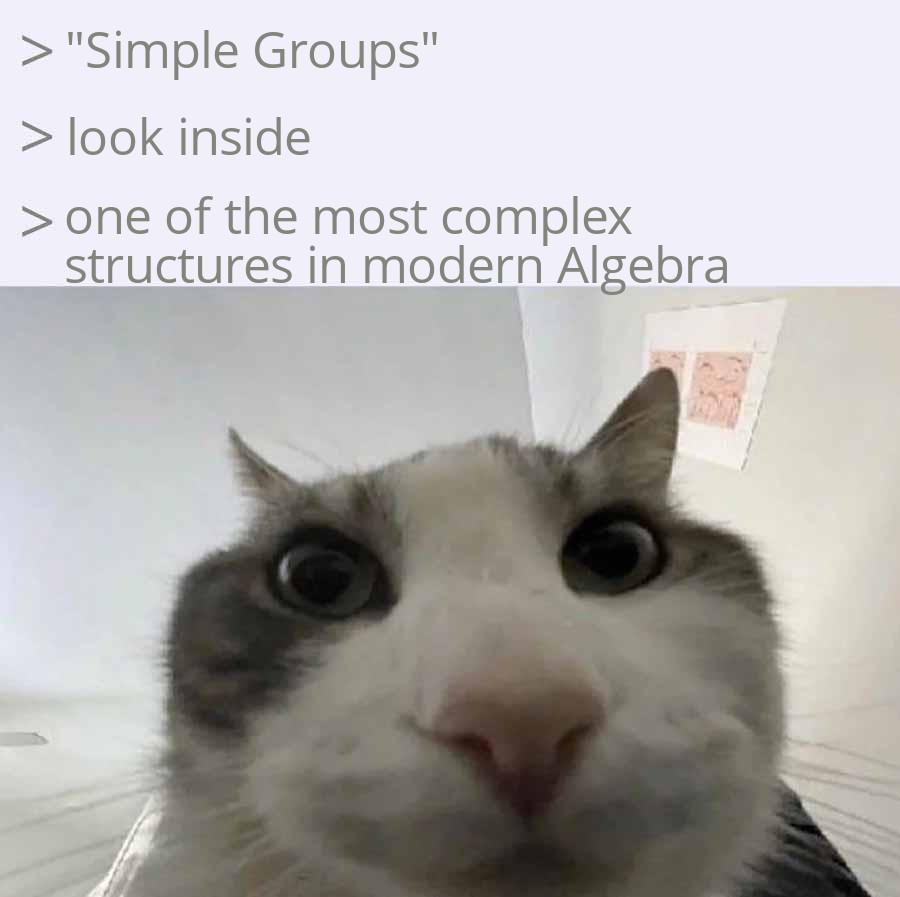 The Not-So-Simple Groups