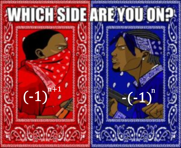 Mathematical Gang Signs