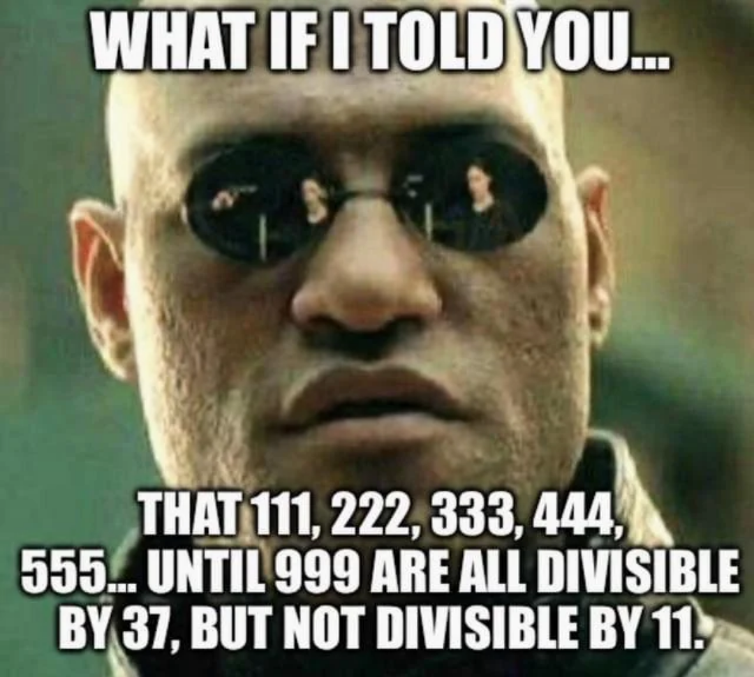 The Mathematical Red Pill