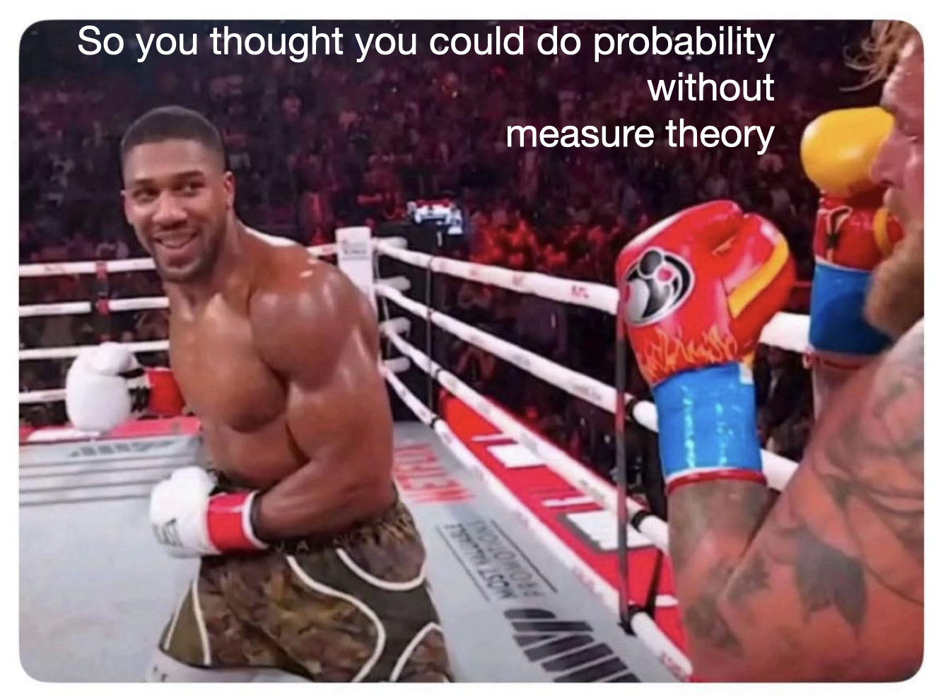 The Knockout Punch Of Measure Theory