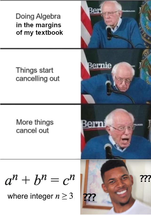 Anyone Else Have This Algebra Meltdown?