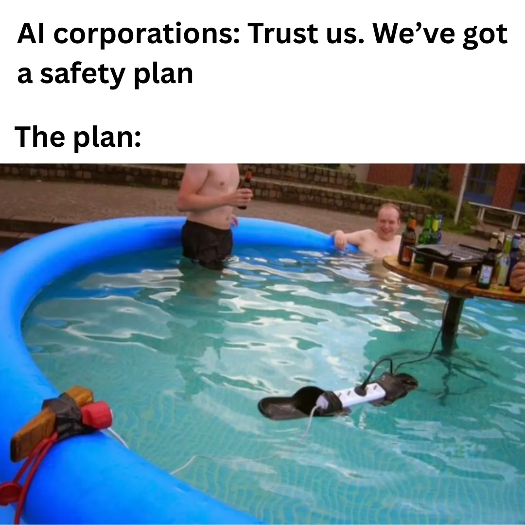 The Spectacular AI Safety Plan: Just Add Water And Electricity