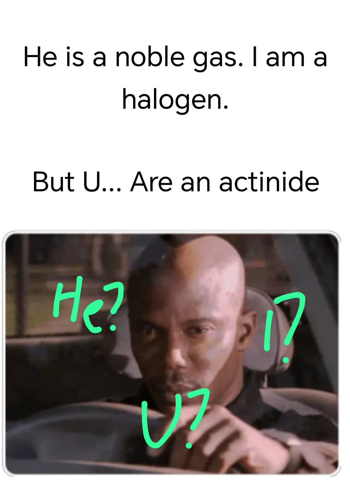 The Periodic Table Of Pick-Up Lines