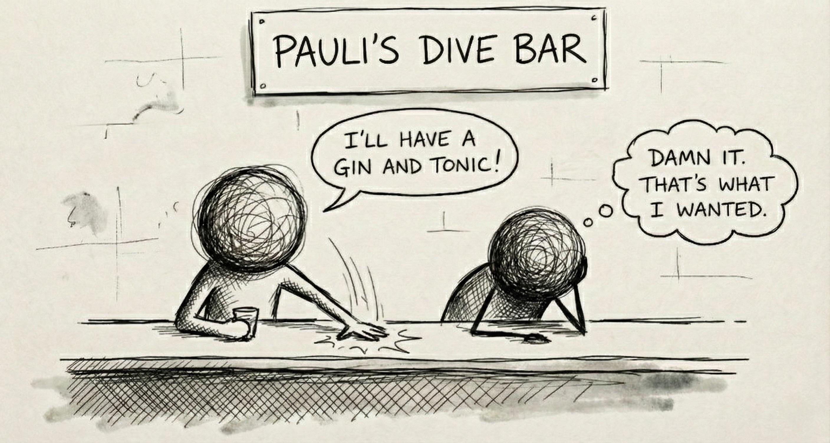 No Two Electrons Can Drink Alike