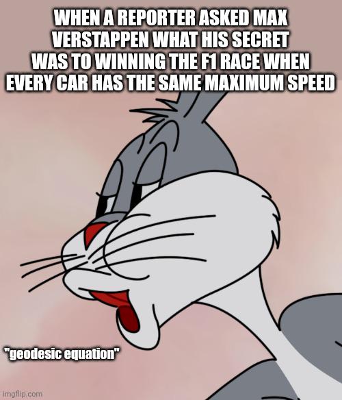 The Geodesic Secret To F1 Victory