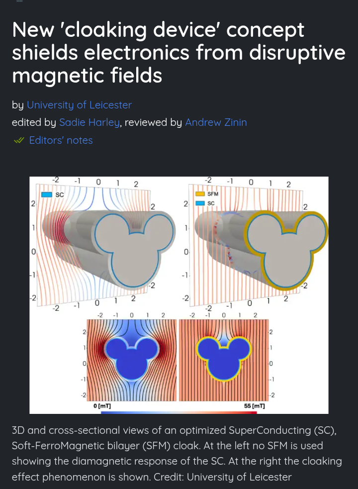 The Mouse That Shields Electronics