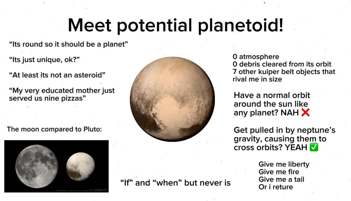 Pluto Slander