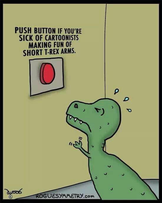 T-Rex's Button Dilemma