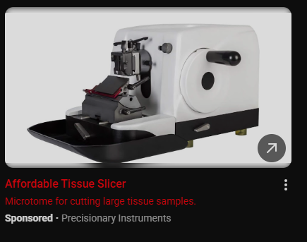 You Know You're Not A Normal Human When YouTube Advertises Tissue Slicers