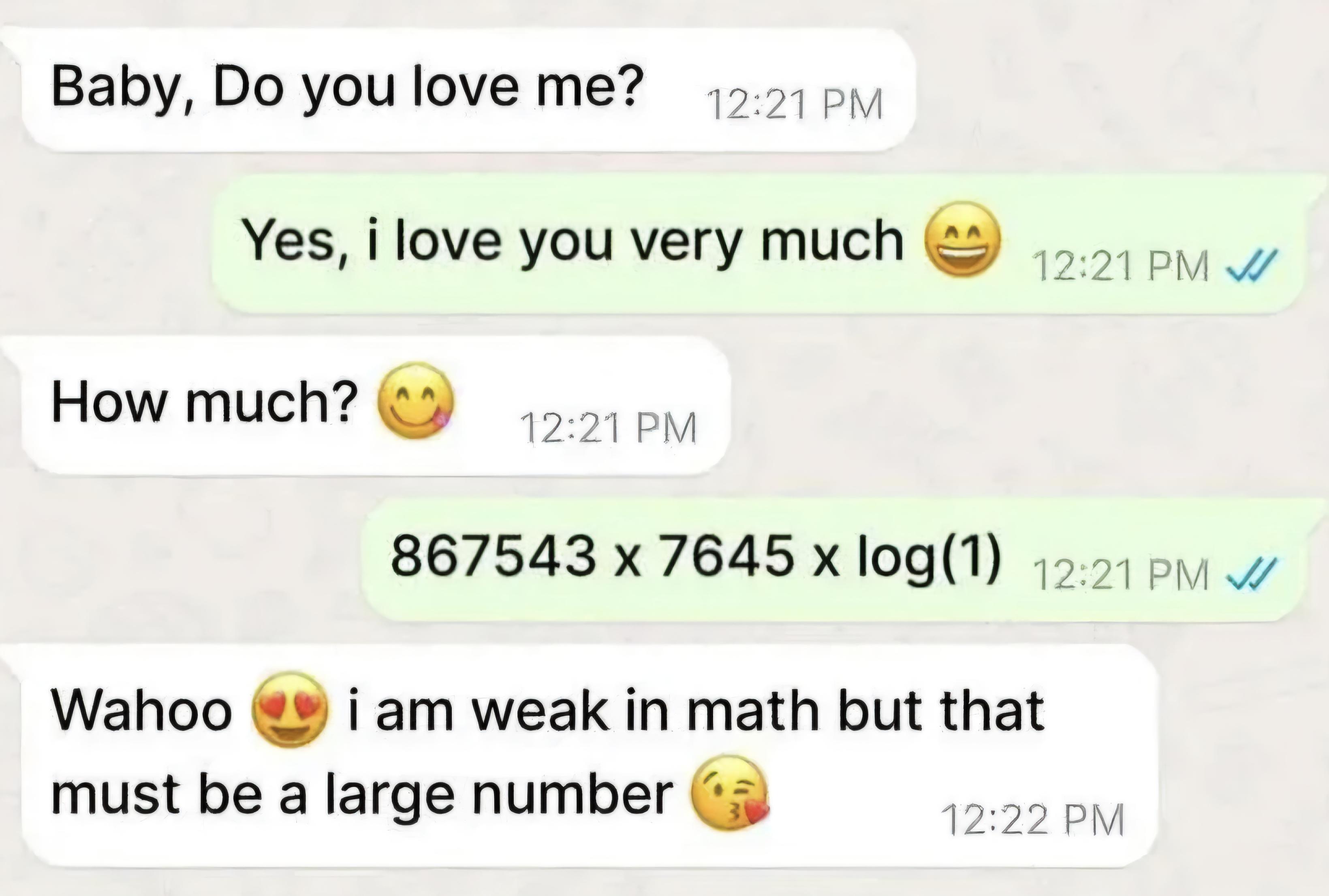 When Zero Equals Love