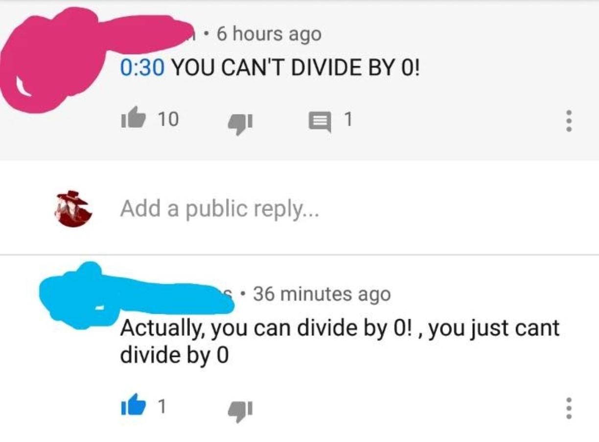 Division By 0! Is Perfectly Fine