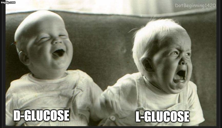 Being The Unused Enantiomer