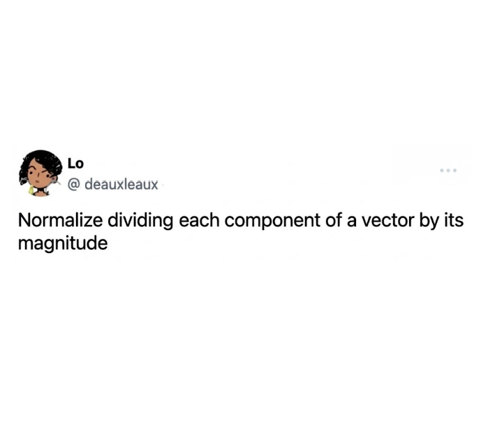 Can We Normalize This?