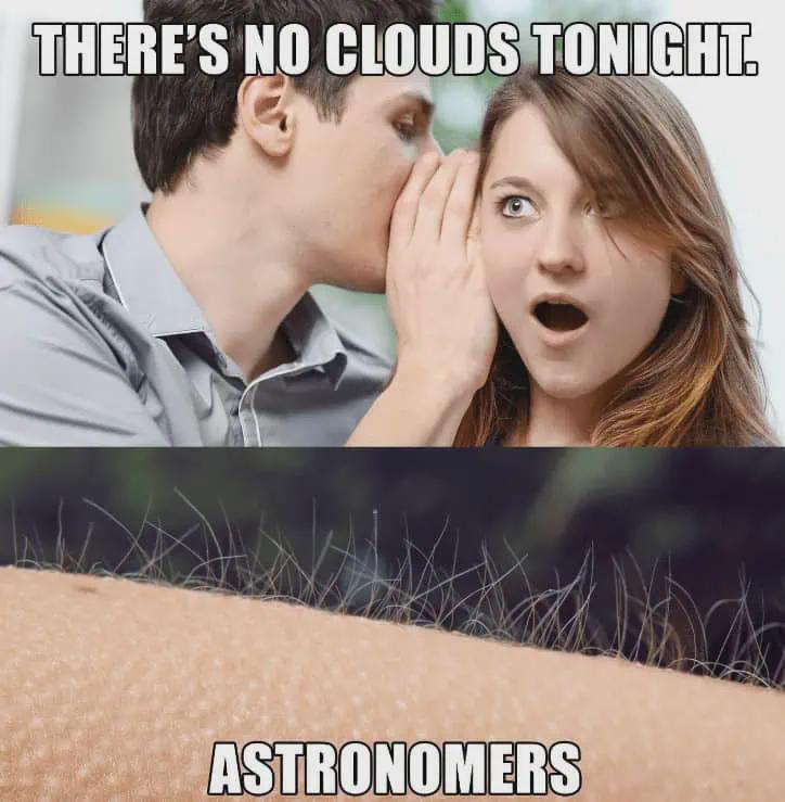 Clear Skies: The Ultimate Astronomer Aphrodisiac