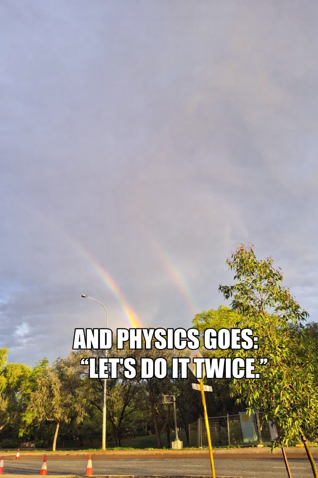 And Physics Goes: "Let's Do It Twice"