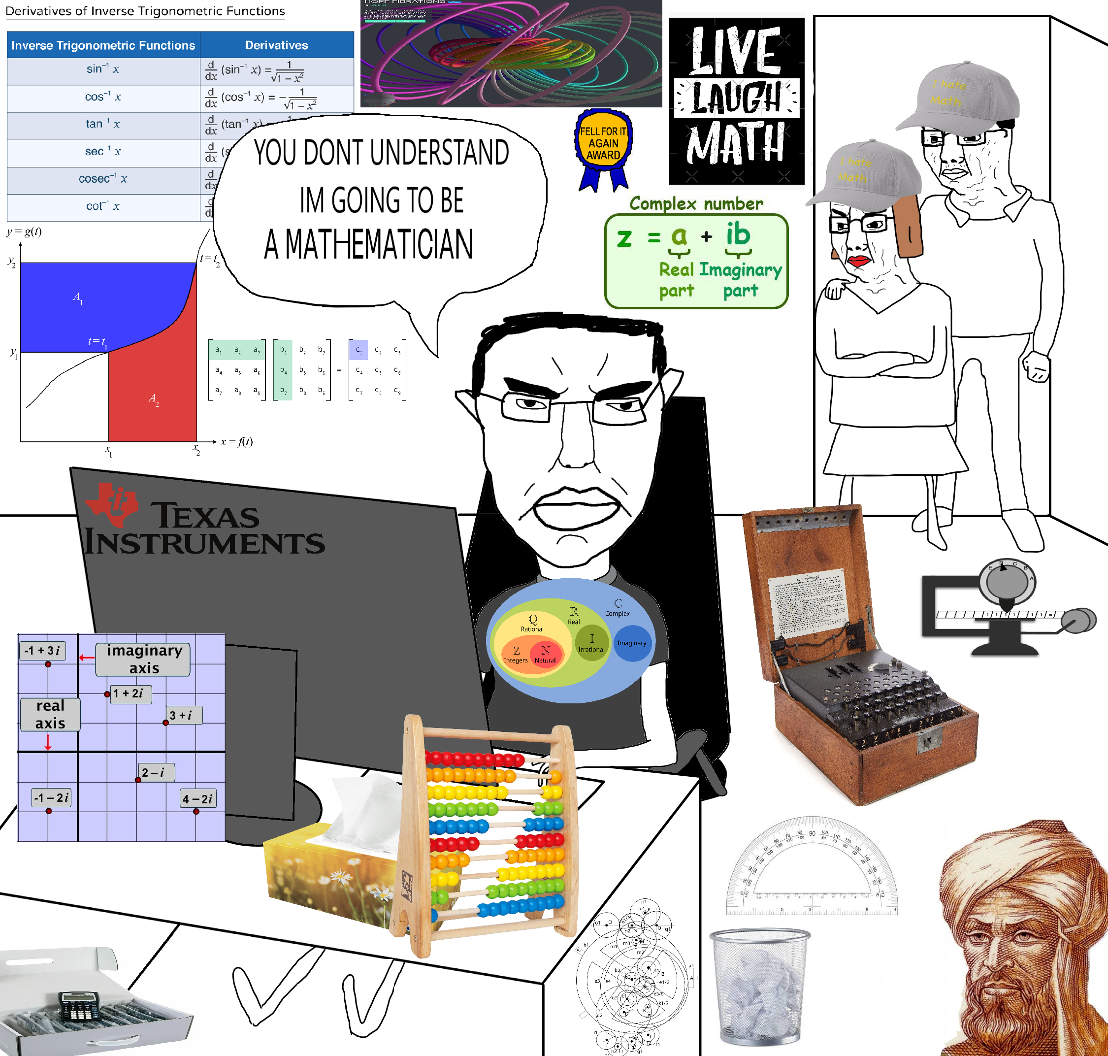 The Mathematical Metamorphosis