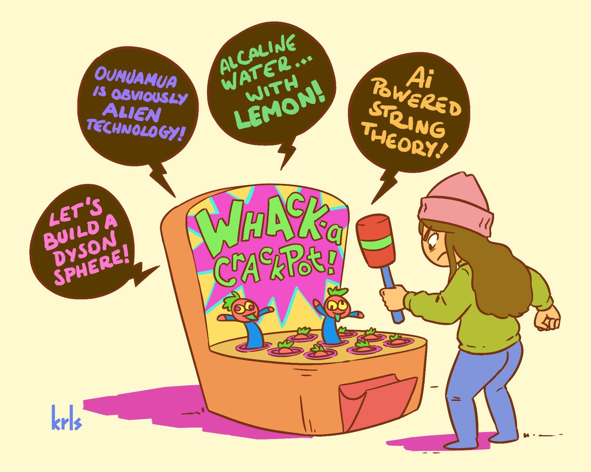 Whack-A-Crackpot: The Endless Arcade Game Of Science