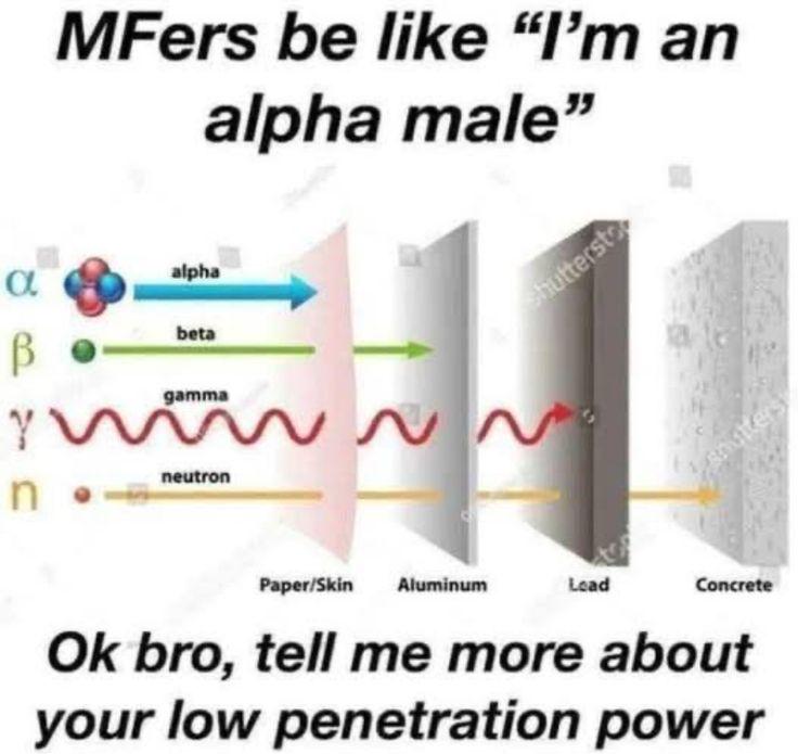 Alpha Males Have Low Penetration Power