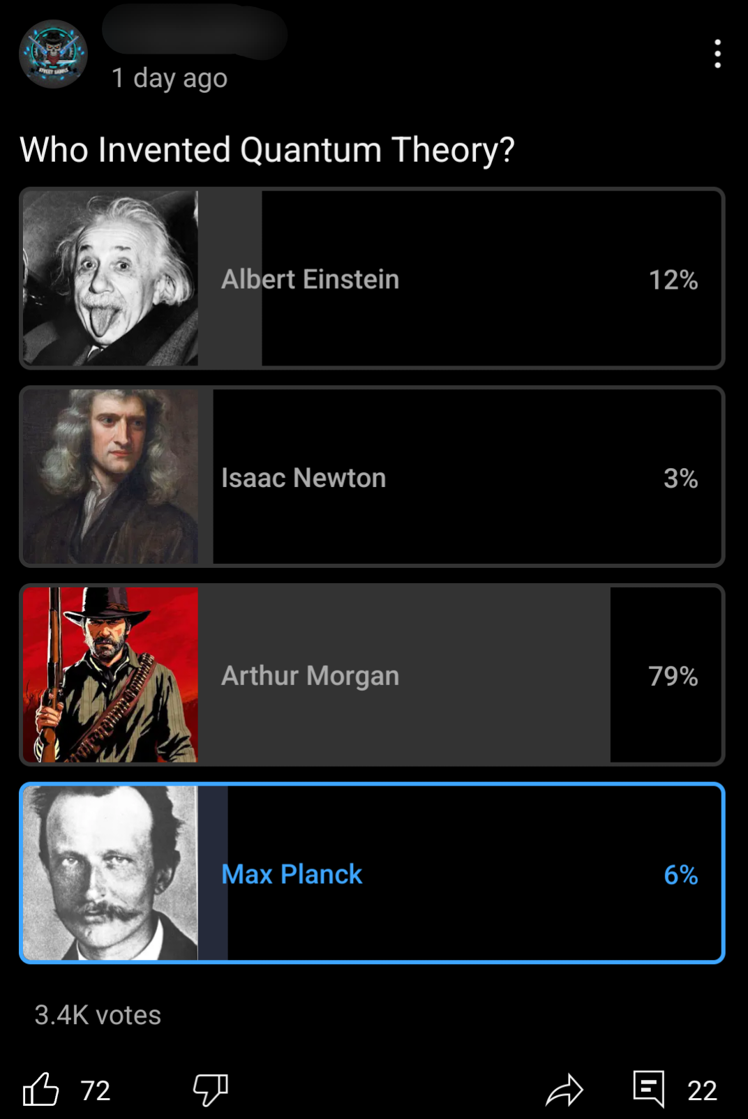 Morgan's Uncertainty Principle