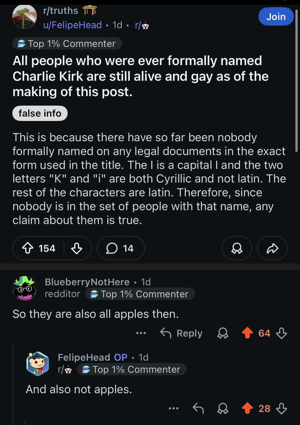 R/Truths Discovers The Empty Set