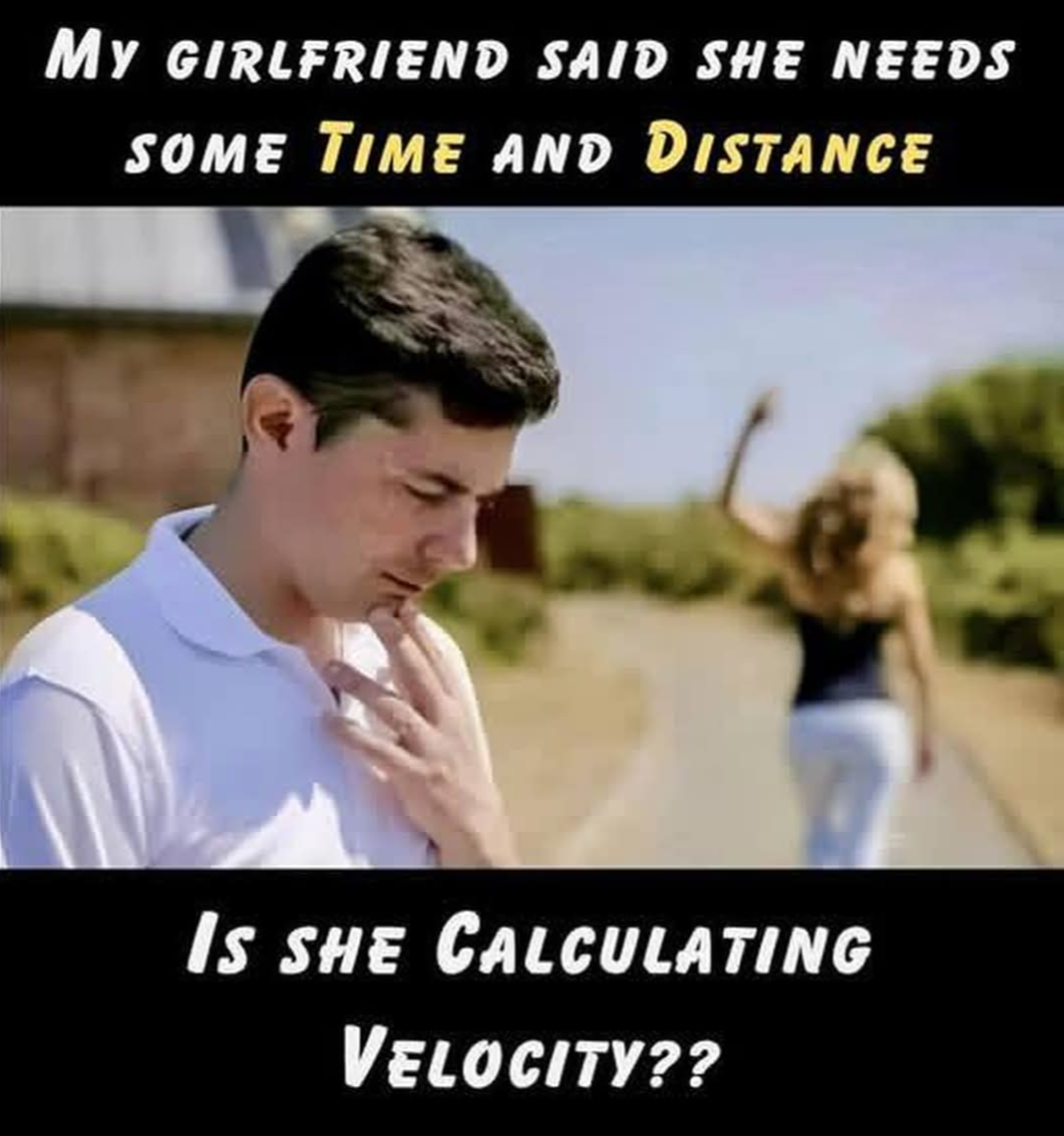 Time, Distance, And Heartbreak: A Physics Problem