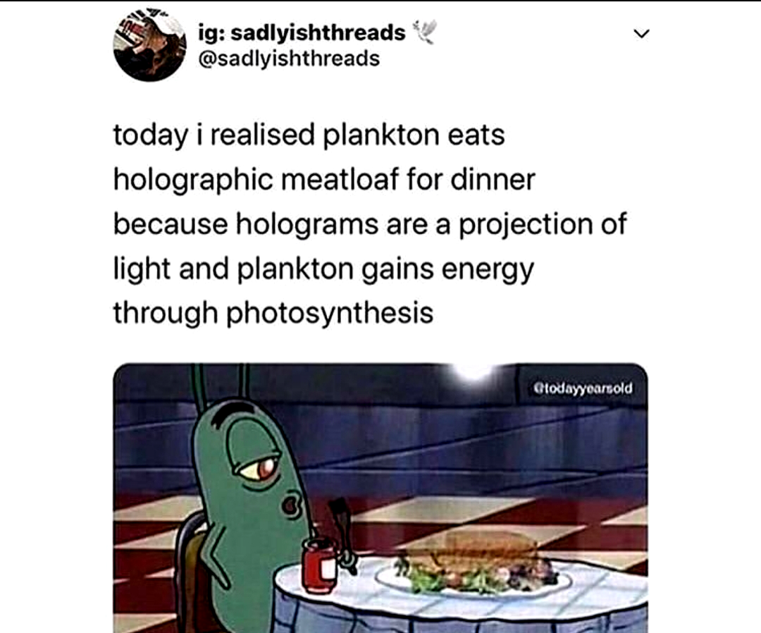 Plankton's Perfect Photosynthetic Dinner