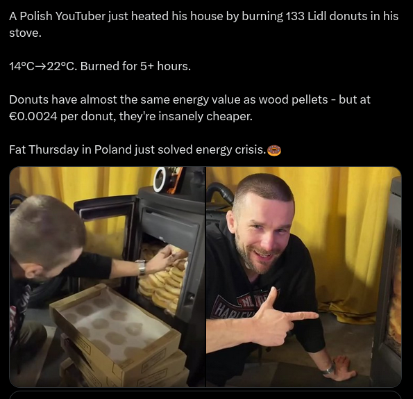 New Fuel Just Dropped: Donut-Powered Home Heating