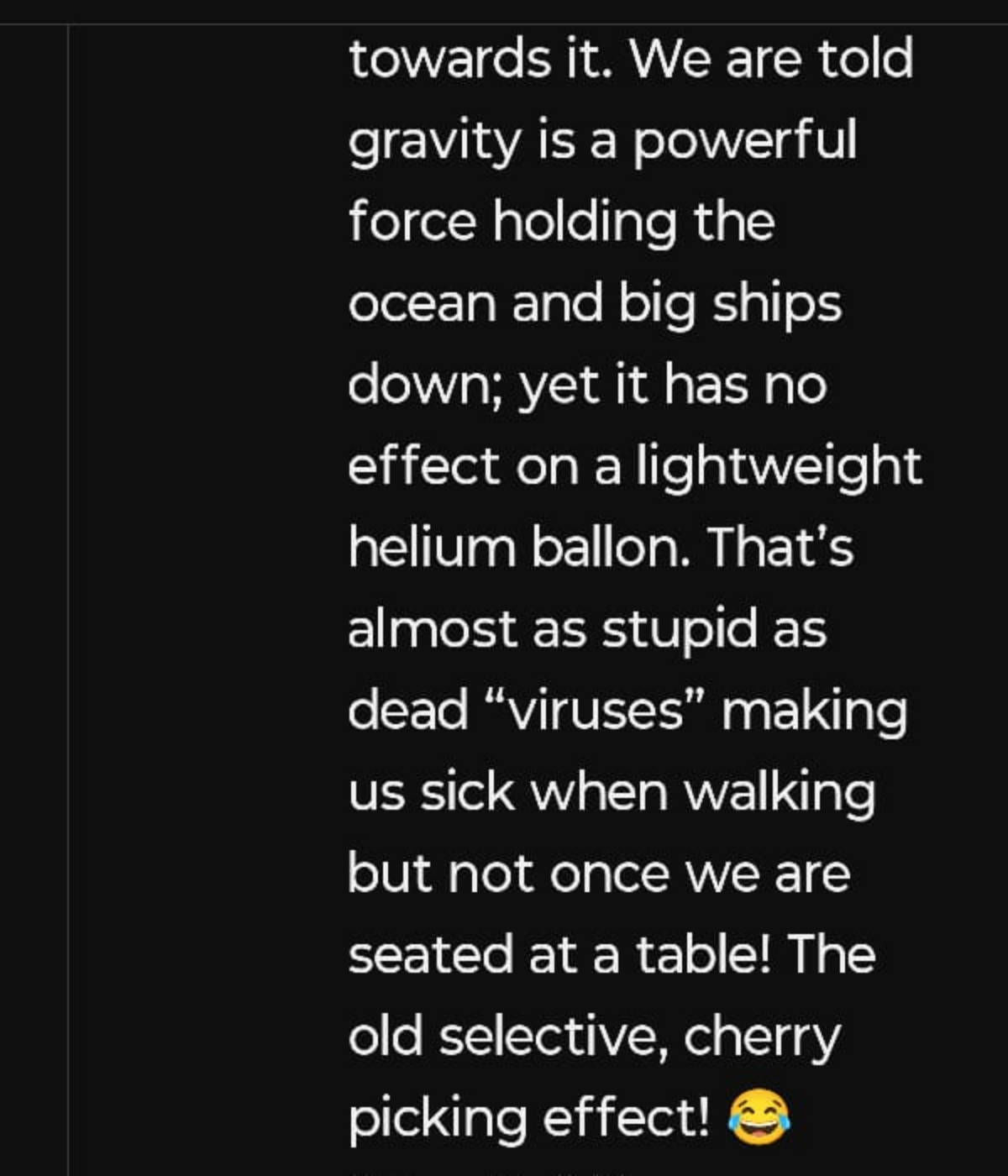 Can't Believe Gravity Is Such A Hypocrite