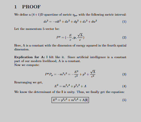 Correcting The Relativistic Energy Equation