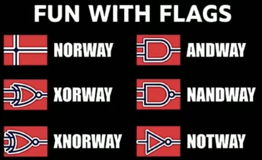 Fun With Flags And Logic Gates