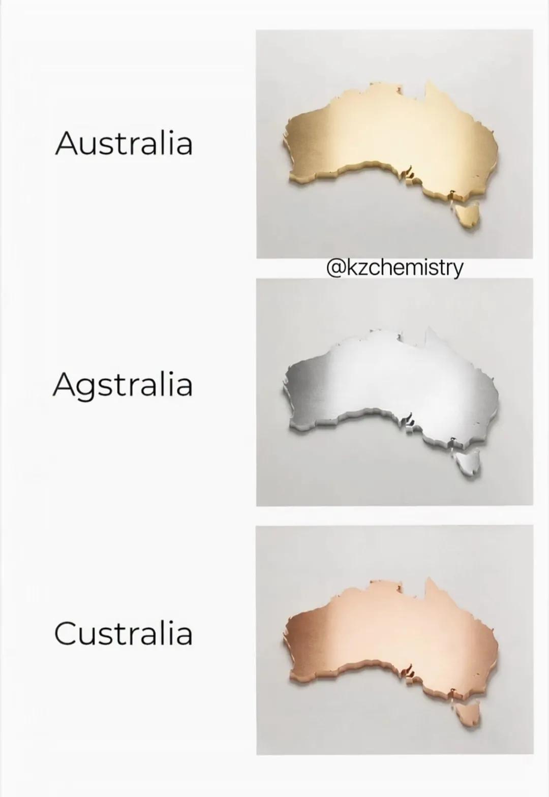 Down Under The Periodic Table