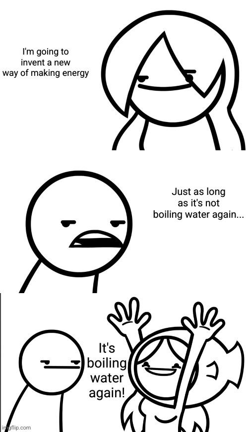 Yippee! It's Boiling Water Again!