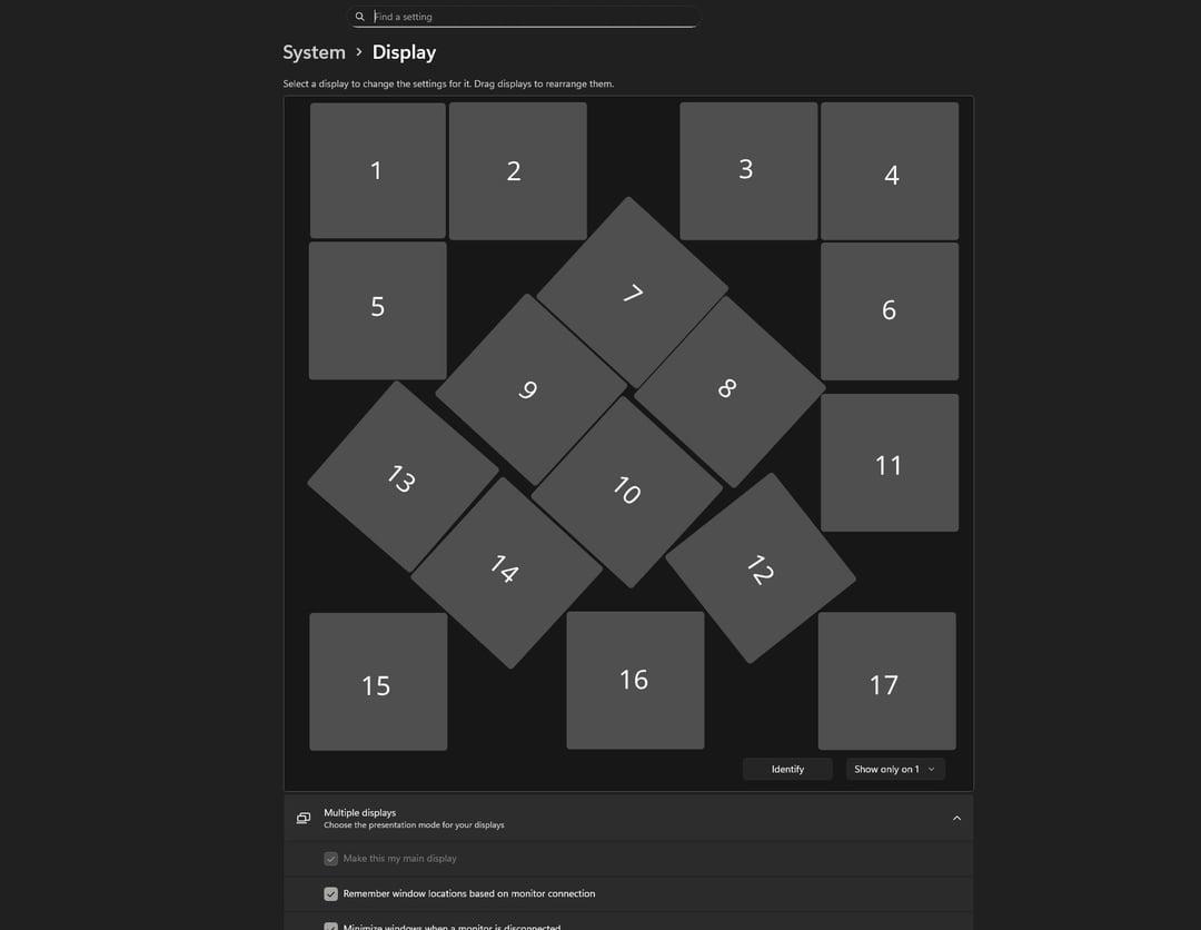 Need Help With My Multi-Monitor Setup. Is This Layout Optimal?