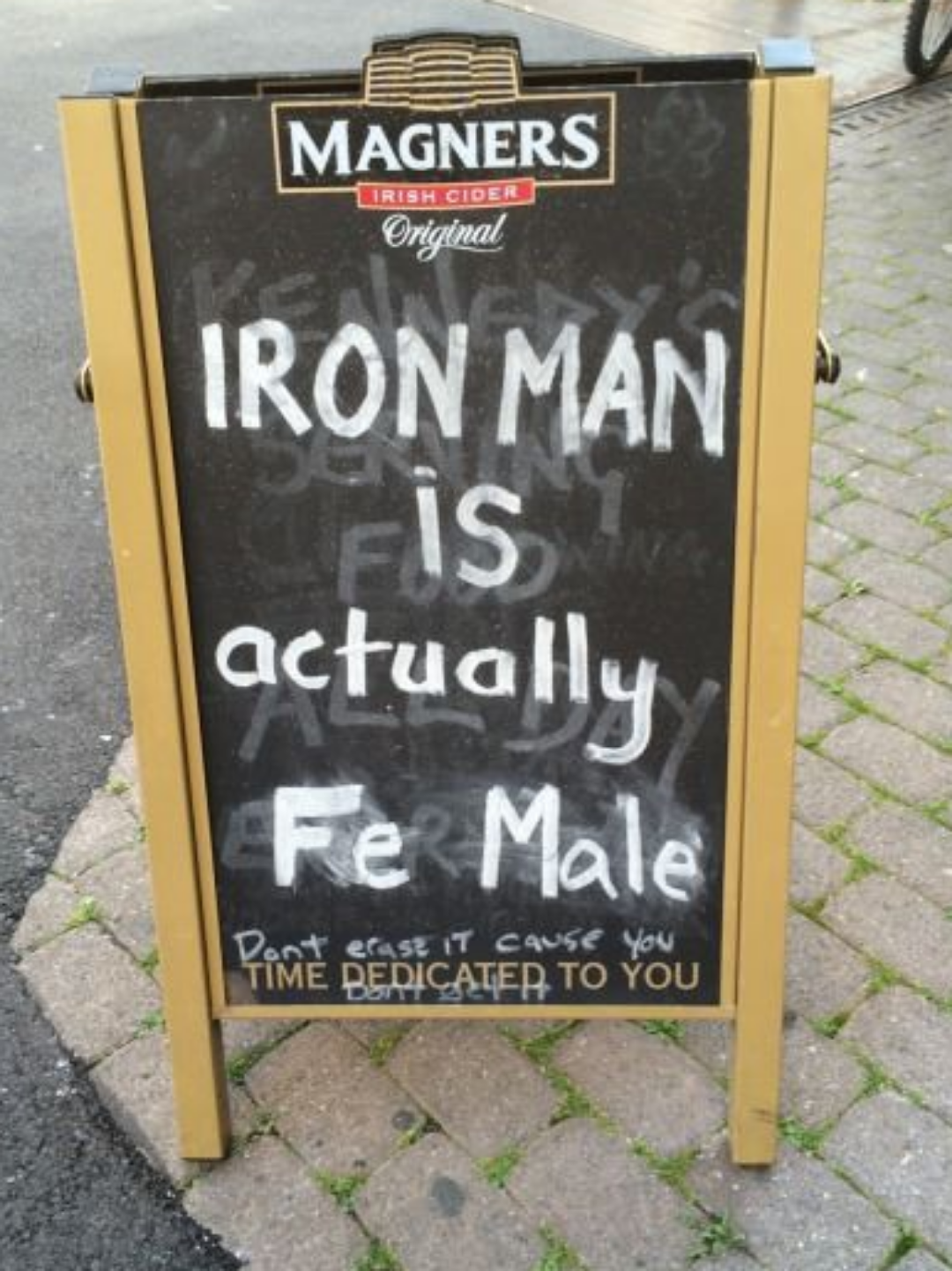 Iron Man Is Actually Fe Male