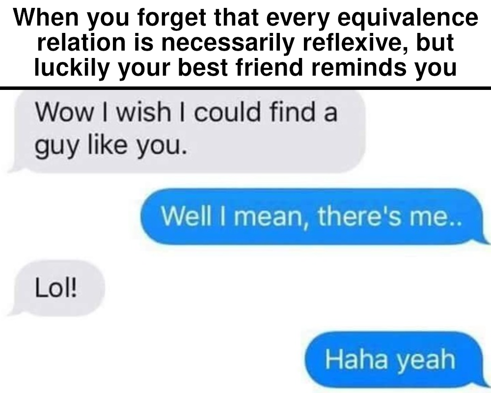 Allegedly They're Also Transitive