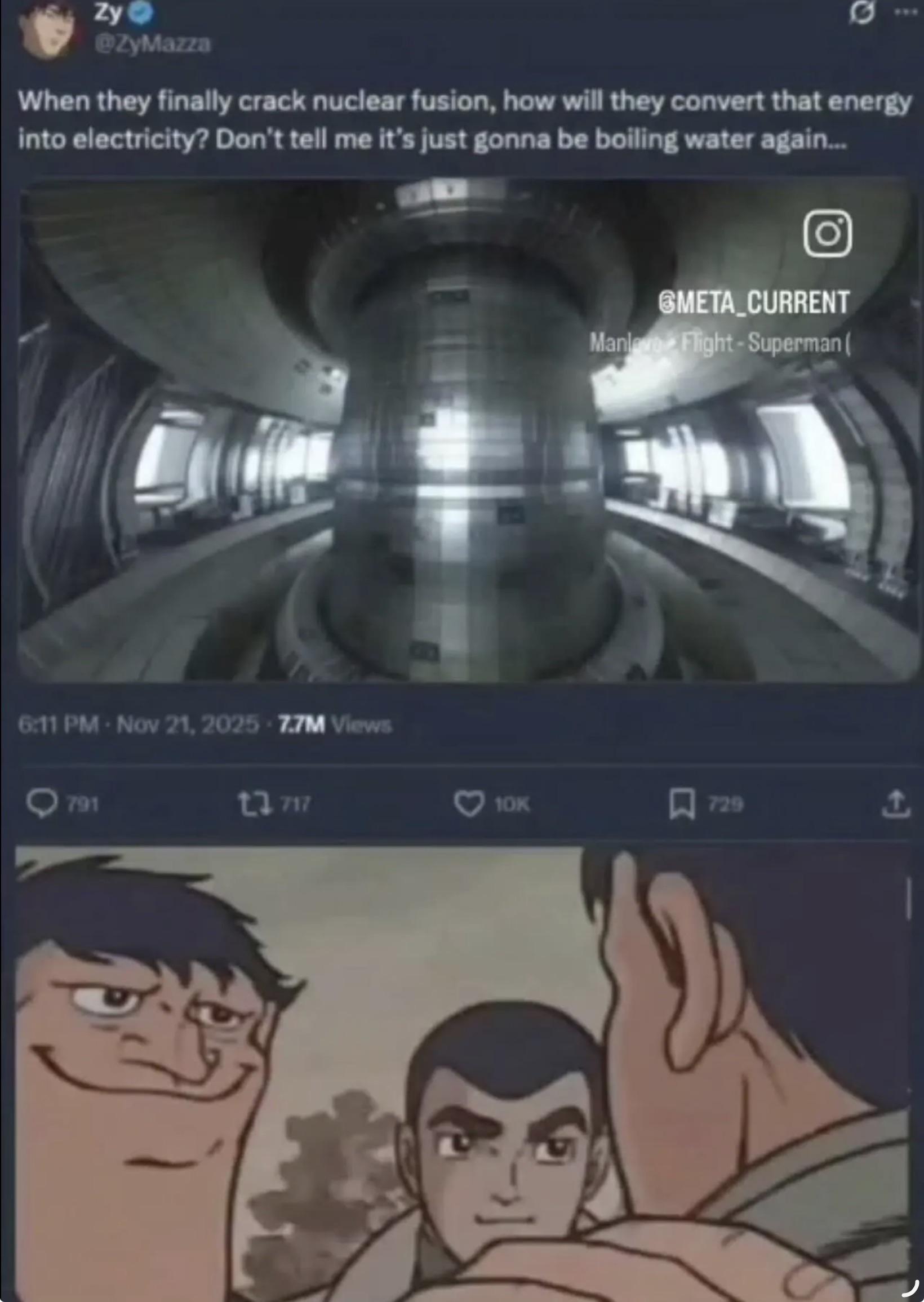 The Ultimate Energy Plot Twist