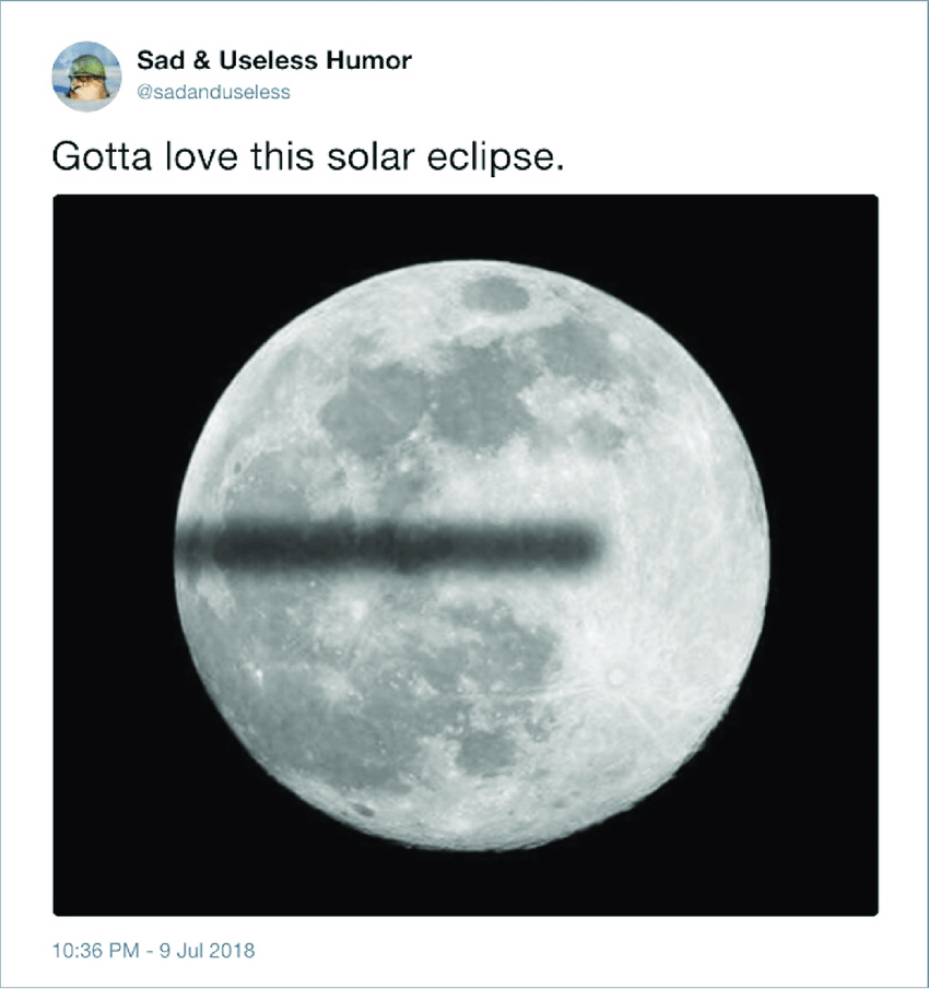 Flat Earthers' Solar Eclipse