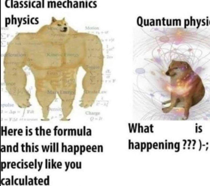 Classical Certainty vs Quantum Chaos